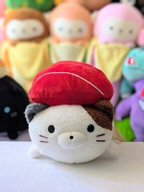 Round 1 Exclusive Takashoji Cat Plush (Sushi Maguro Ver.)
